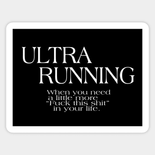 Ultra Running Sticker